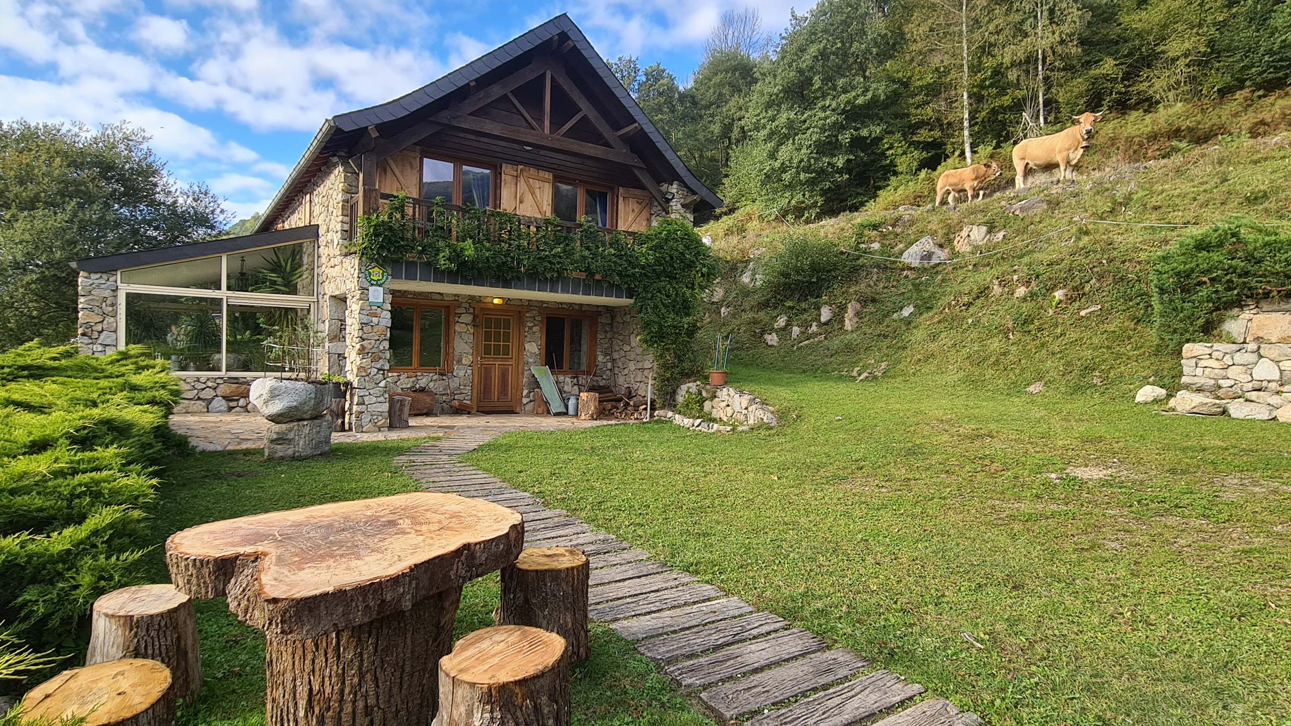 Les alentours de la maison