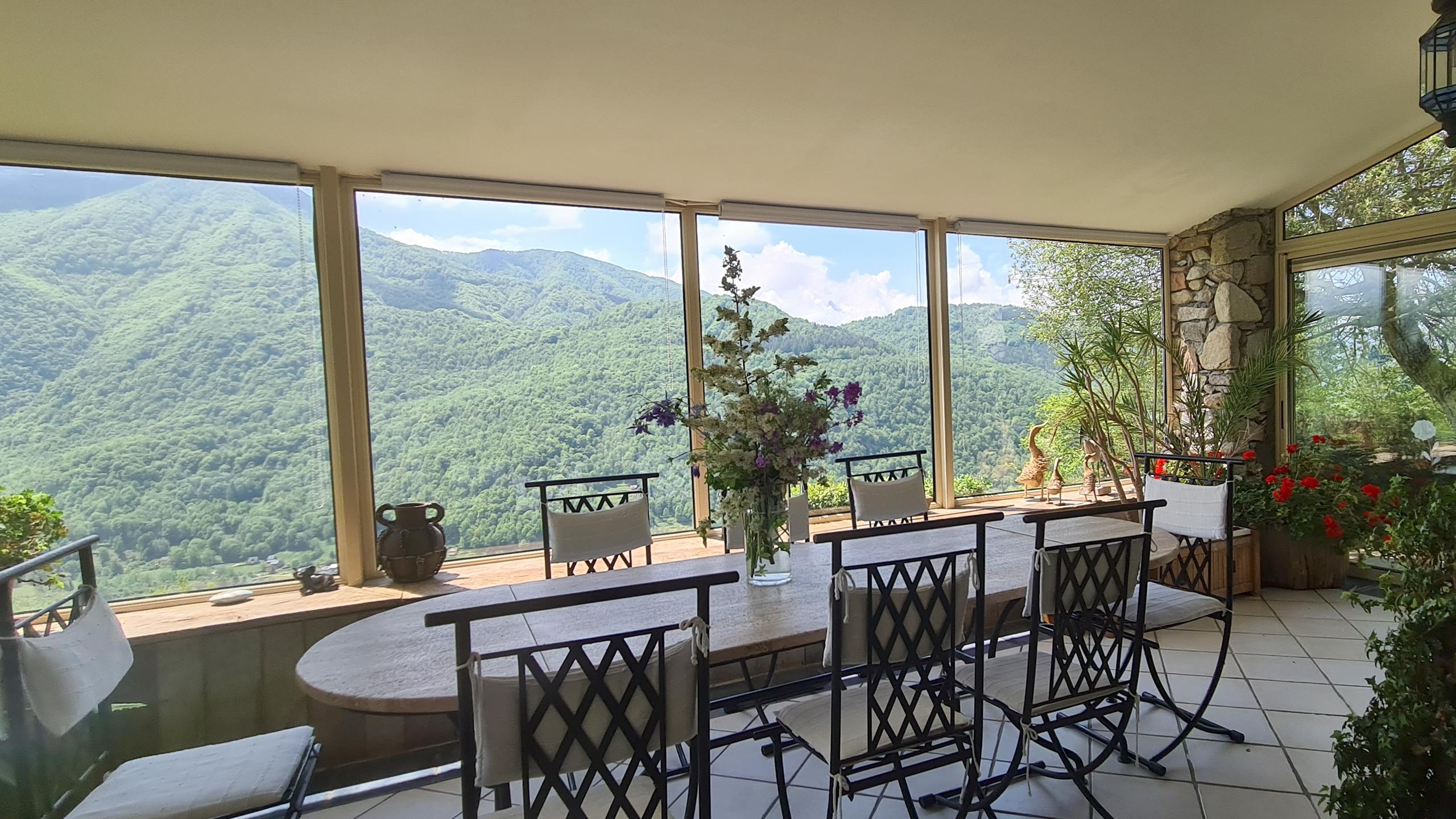 L'intérieur de la maison